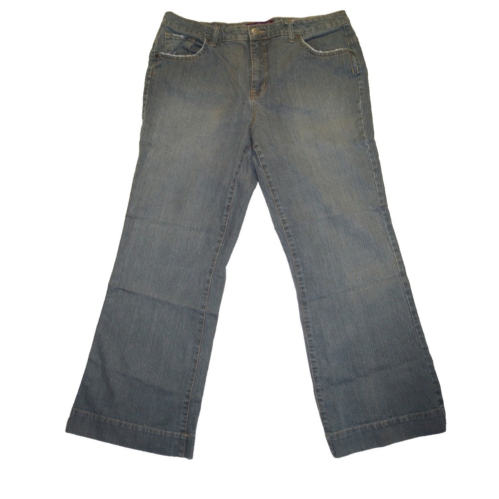 Gloria Vanderbilt Size 18 Bootcut Jeans Stretch Quality Denim J16